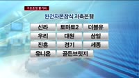 저축은행 부실심화…"답이 안 보인다"