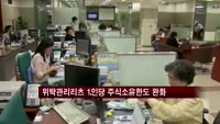 위탁관리리츠 1인당 주식소유한도 40%로 완화