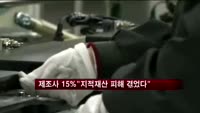 제조사 15% "지적재산 피해 겪었다"
