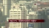 기업 57% "외환위기전보다 어렵다"