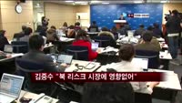 김중수 "북 리스크, 시장에 영향없어"
