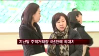 지난달 주택거래량 4년만에 최대치