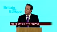 캐머런 "2017년까지 EU 탈퇴 여부 국민투표 시행"