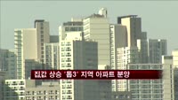 집값 상승 '톱3' 지역에 새 아파트 분양
