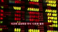 이건희 삼성회장 주식 12조 돌파