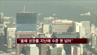 기업 60% "올해 성장률, 지난해 수준 못 넘을 것"