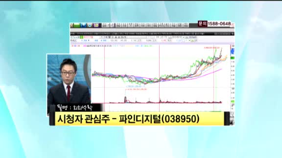 [시청자 관심주] 파인디지털(038950)