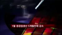 1월 광공업생산 5개월만에 감소