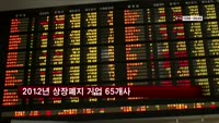 상장폐지 기업, 최근 3년간 줄어