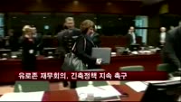 유로존 재무회의, 긴축정책 지속 촉구
