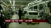 유로존 2월 종합 PMI 하락…경기위축