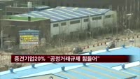 중견기업 5곳중 1곳 "공정거래 규제 가장 힘들어"