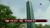 HTS 거래 감소…영업·무선단말 소폭 증가