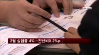 2월 취업자 20만여 명 증가…실업률 4.0%