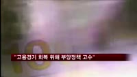 "고용경기 회복 위해 부양정책 고수해야"