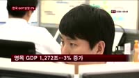 한국 지난해 GDP 성장 2% 그쳐…GNI 사상 최고치 경신