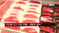 경기침체에 고기 소비 주춤…과일은 늘어