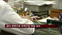 "대출금리 하락으로 주택구입 부담 감소"