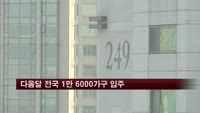 다음달 전국 1만 6000가구 입주