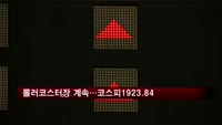 코스피, 롤러코스터장 계속…1923.84p