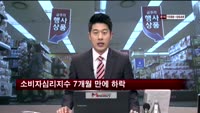 소비자심리지수 7개월 만에 하락