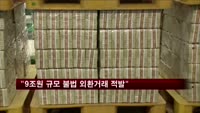 "9조원 규모 불법 외환거래 적발할 것"