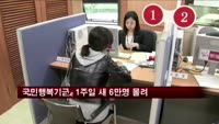 국민행복기금, 1주일 만에 6만명 신청