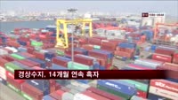 경상수지, 14개월 연속 흑자