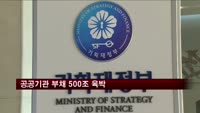 공공기관 부채 500조 육박