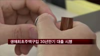 오늘부터 생애최초주택구입 30년만기 대출 시행