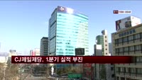 CJ제일제당, 1분기 실적 부진