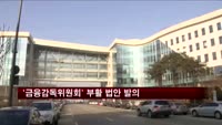 '금융감독위원회' 부활 법안 발의