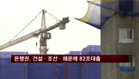 은행권, 건설·조선·해운에 82조 대출