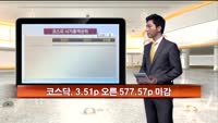 [국내시황] 코스피 강보합 마감 외인 기관 사자세