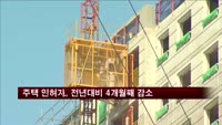 주택 인허가, 전년대비 4개월째 감소
