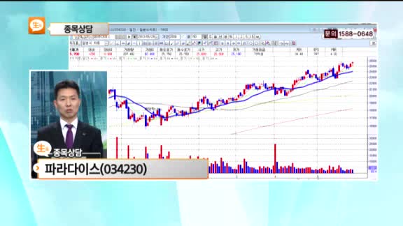 [종목상담] 파라다이스(034230)