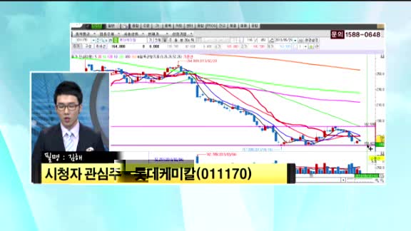[시청자 관심주] 롯데케미칼(011170)