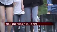 1분기 실질 국민 소득 증가세 확대