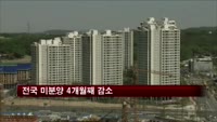 4.1 대책 영향 전국 미분양 4개월째 감소