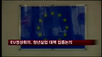 EU 정상회의, 청년실업 대책 집중 논의
