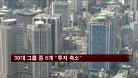 30대 그룹 중 6개 그룹 "연초 계획보다 투자 축소"