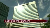 금감원, 은행법 위반한 신한은행에 기관주의 조치