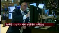뉴욕증시, 실적·지표 부진에도 소폭 상승