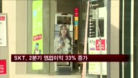 SK텔레콤 2분기 영업이익 33% 증가