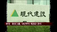 현대·동양그룹, 내년부터 채권단 관리