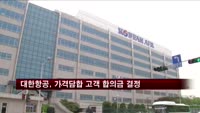 '가격담합' 대한항공, 고객에 6천500만 달러 지급 합의