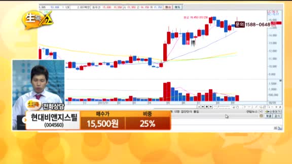 [종목상담] 현대비앤지스틸(004560)