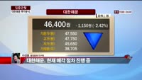 [집중관찰] 대한해운 (8) 투자분석 - 이성웅 동양증권 연구원