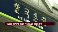 기업들 회사채 통한 자금조달 힘들어져