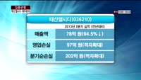 [집중관찰] 태산엘시디 (6) 재무분석 - 서민석 하나대투증권 차장